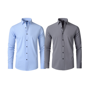 Pague 1 Leve 2 |  Camisa Social Ultra Bravo Italian + Brinde