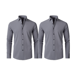 Pague 1 Leve 2 |  Camisa Social Ultra Bravo Italian + Brinde