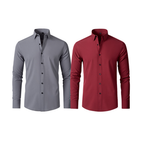 Pague 1 Leve 2 |  Camisa Social Ultra Bravo Italian + Brinde