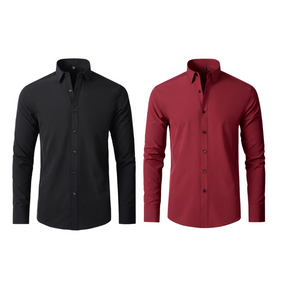 Pague 1 Leve 2 |  Camisa Social Ultra Bravo Italian + Brinde