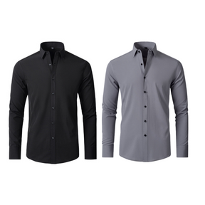 Pague 1 Leve 2 |  Camisa Social Ultra Bravo Italian + Brinde