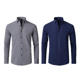 Pague 1 Leve 2 |  Camisa Social Ultra Bravo Italian + Brinde