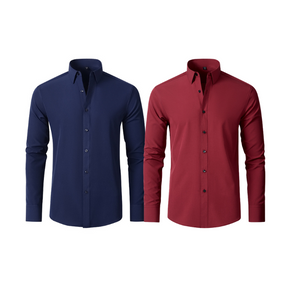Pague 1 Leve 2 |  Camisa Social Ultra Bravo Italian + Brinde